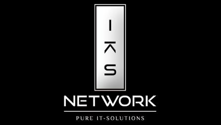 Corporate Logo der IKS GmbH auf Schwarz