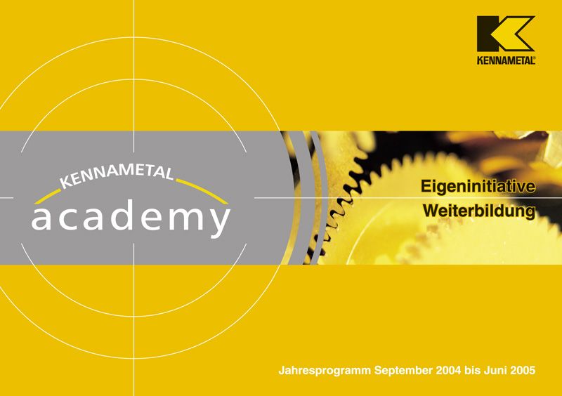 Kennametal Akademie Programmheft