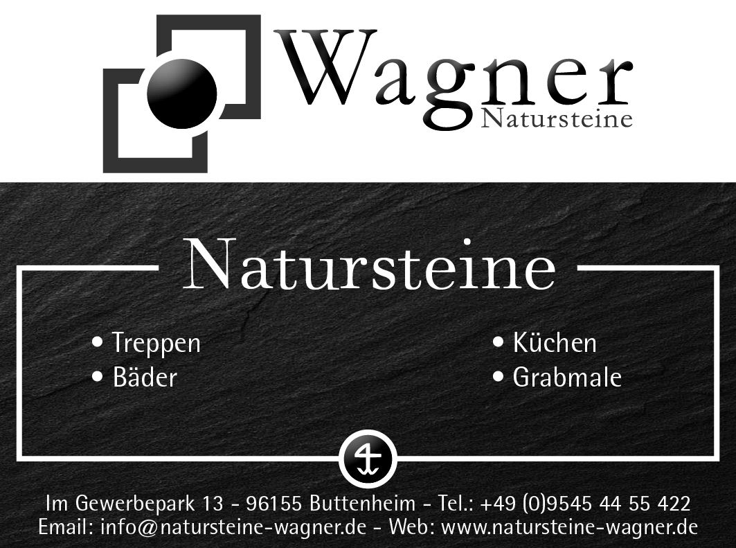 Anzeigendesign Thema Natursteine