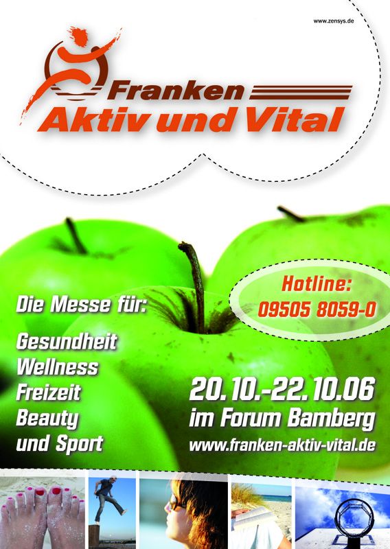 Flyergestaltung für die Messe